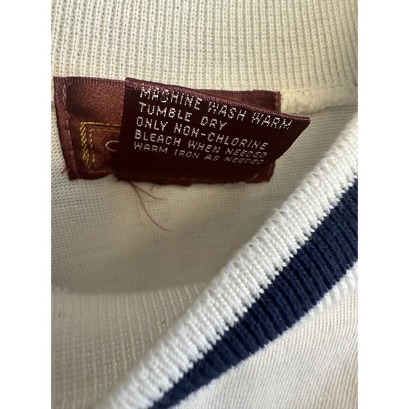 Vintage 90s Worthington Womens Petite Medium Sleeveless Top Nautical Sweater - Picture 4 of 5